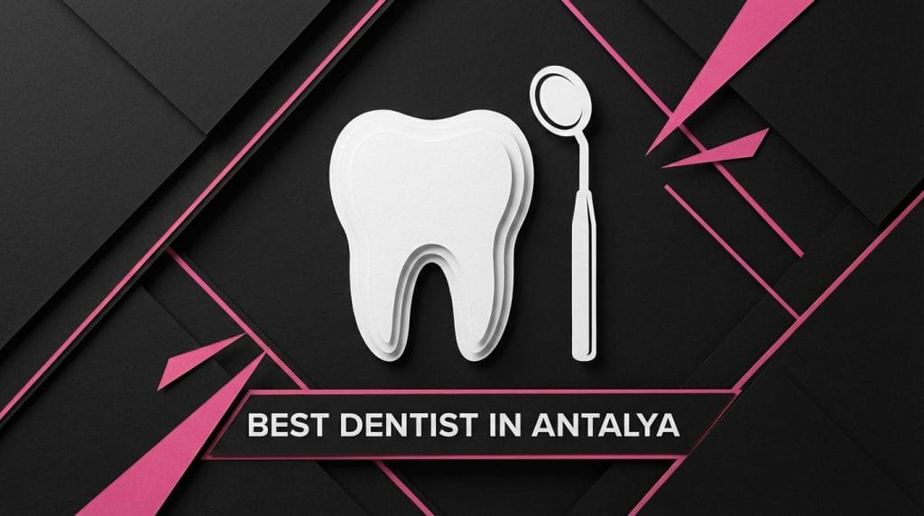 Professional dentist in Antalya Turkey consulting with patient about dental treatment options