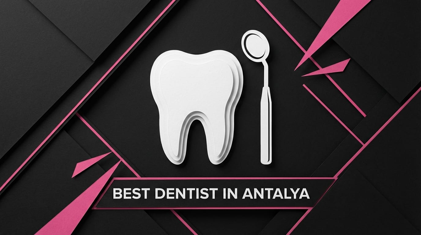 Professional dentist in Antalya Turkey consulting with patient about dental treatment options